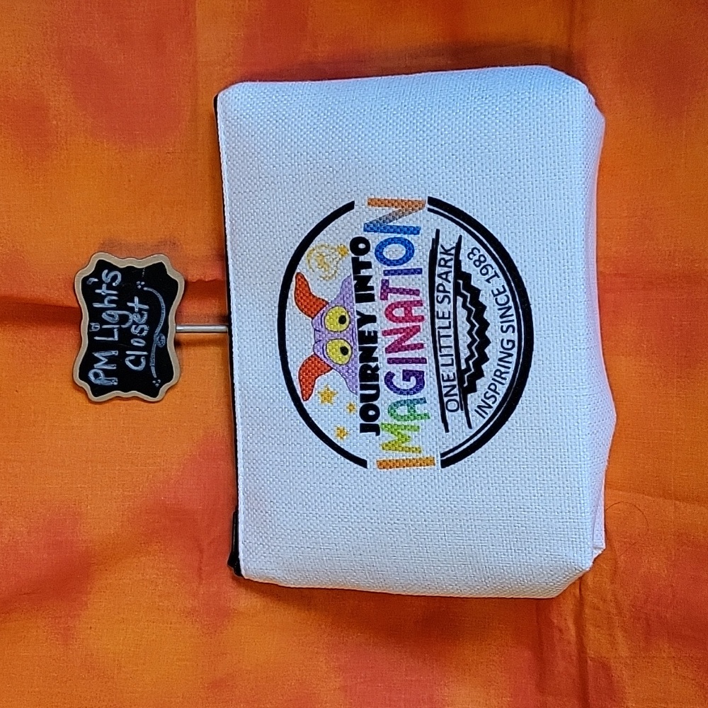 Disney Zippered Pouch Journey Into Imagination With Figment Epcot